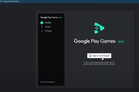 Playing Google Play Games on PC