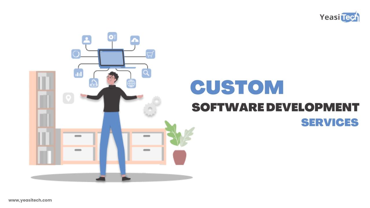 Customized software application development