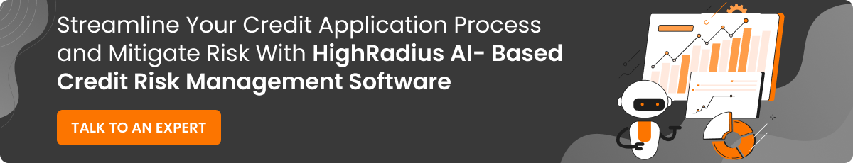 Highradius credit application