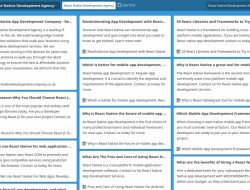 React Native Application Development Agency At Your Service