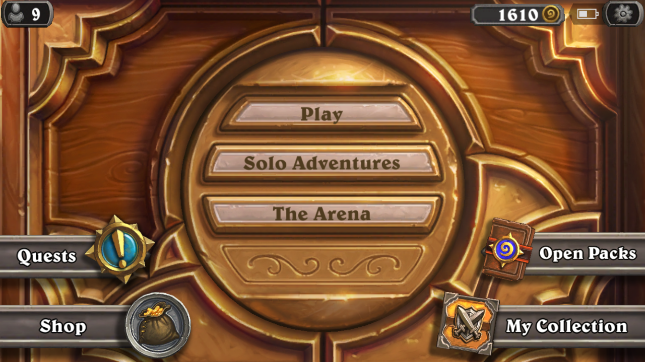 Hearthstone application