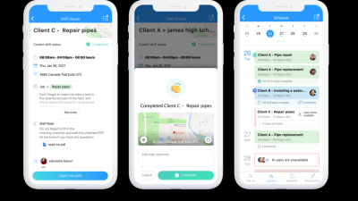 Plumber job management software