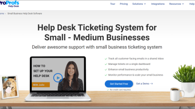 Computer help desk software