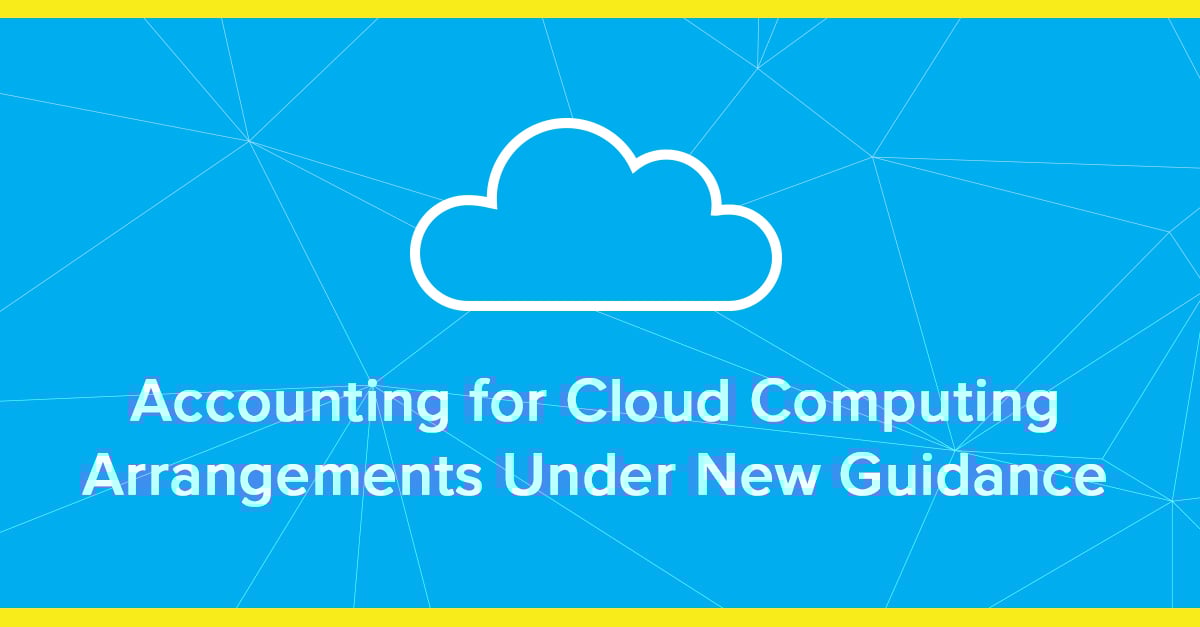 Cloud computing accountants