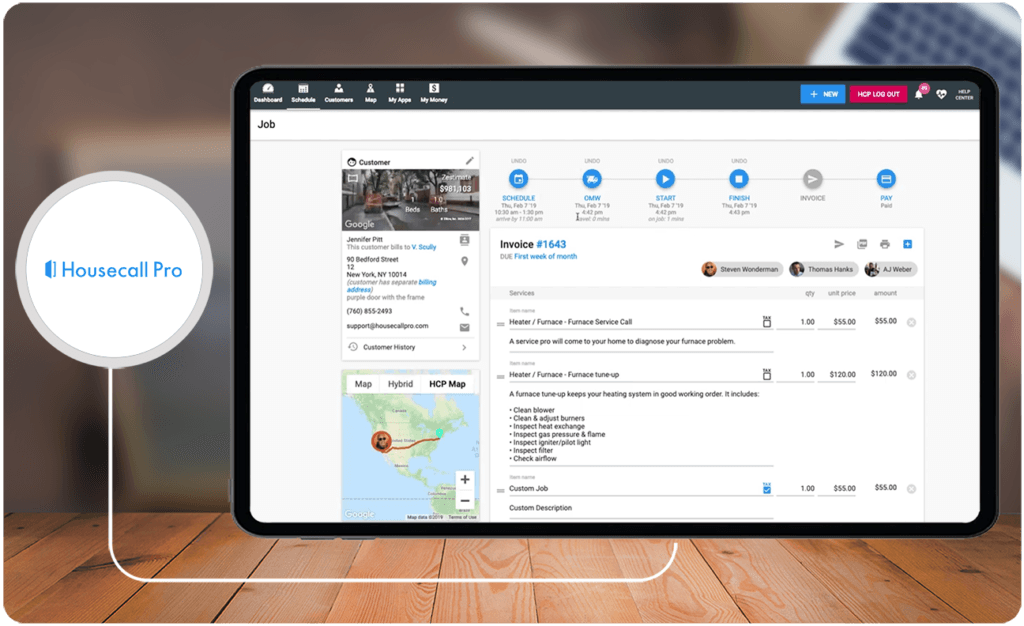 Pest control computer software