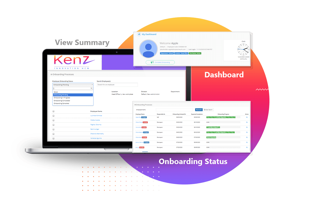 Onboarding employees software