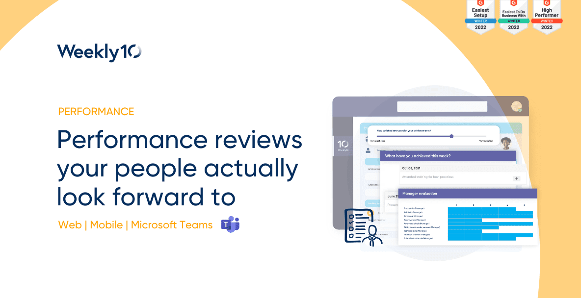 Annual performance review software